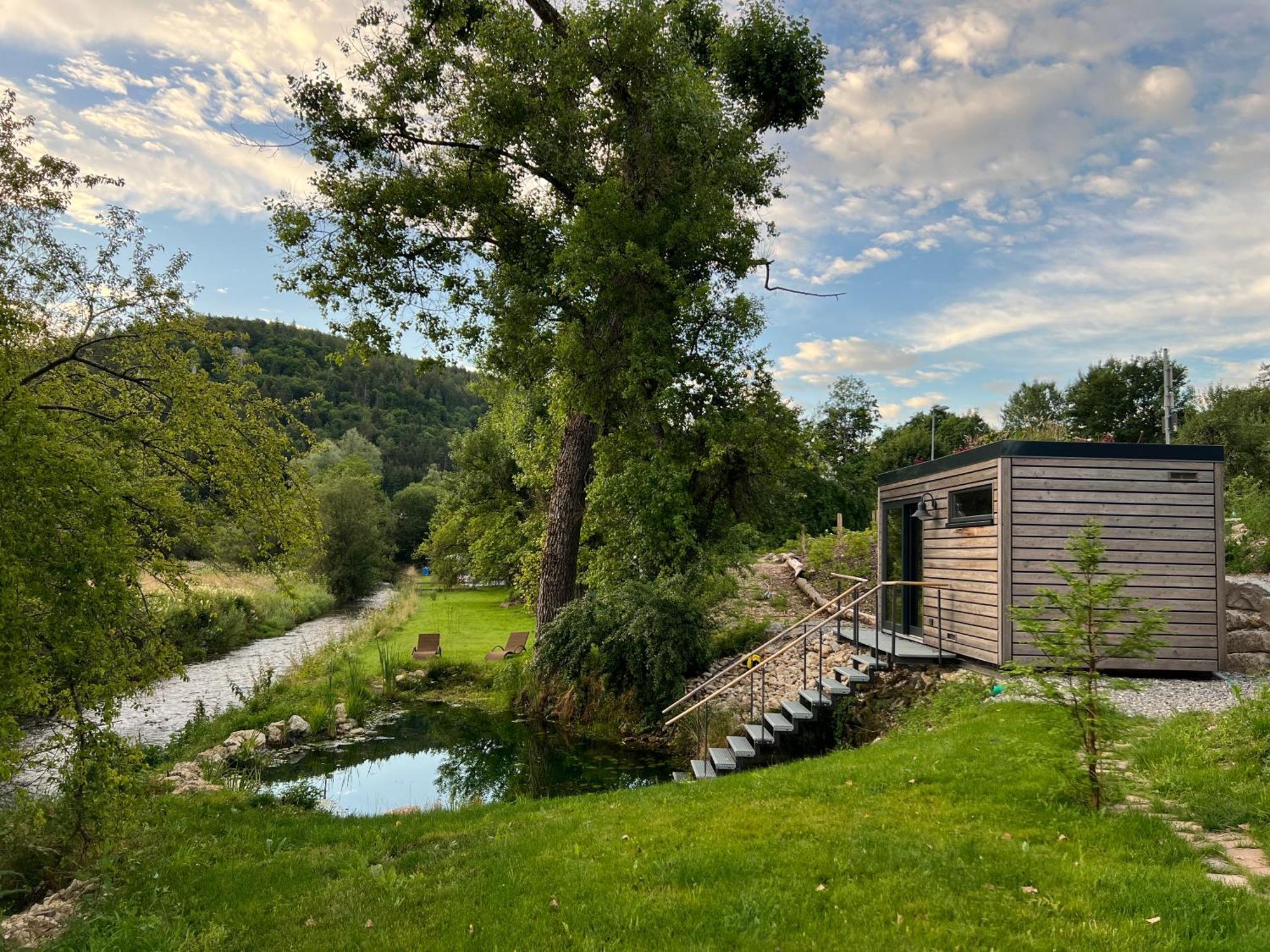 Landhotel Untere Muehle Strassberg Eksteriør bilde